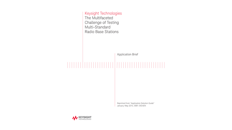 Overcoming Challenges of Testing MSR Base Stations